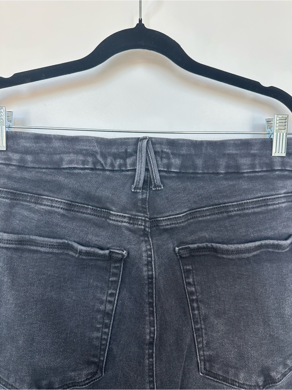 Good American 3XL Washed Black High Rise Skinny Jeans Stretch Denim - Picture 5 of 6
